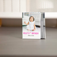 CUSTOM BUTTON PHOTO MAGNETS