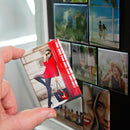 CUSTOM BUTTON PHOTO MAGNETS