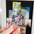 CUSTOM BUTTON PHOTO MAGNETS