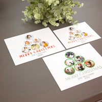 Personalized Christmas Magnet Cards Custom Photo Holiday Greetings