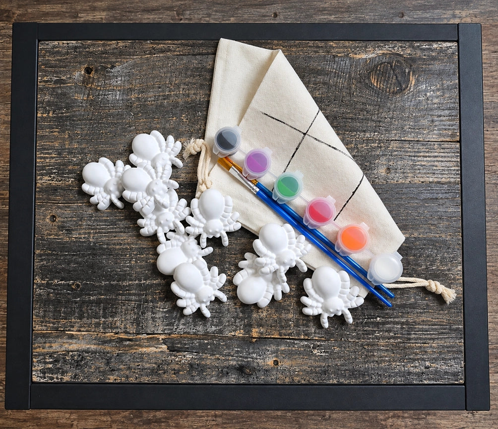 Spider Tic Tac Toe Paint Kit