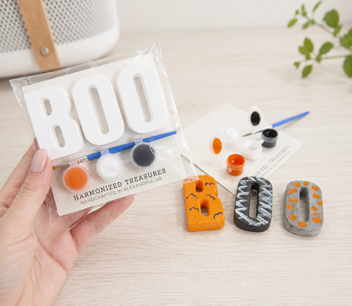 Halloween BOO Paint Kit for Kids | Paint Your Own BOO