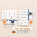 Halloween BOO Paint Kit for Kids | Paint Your Own BOO