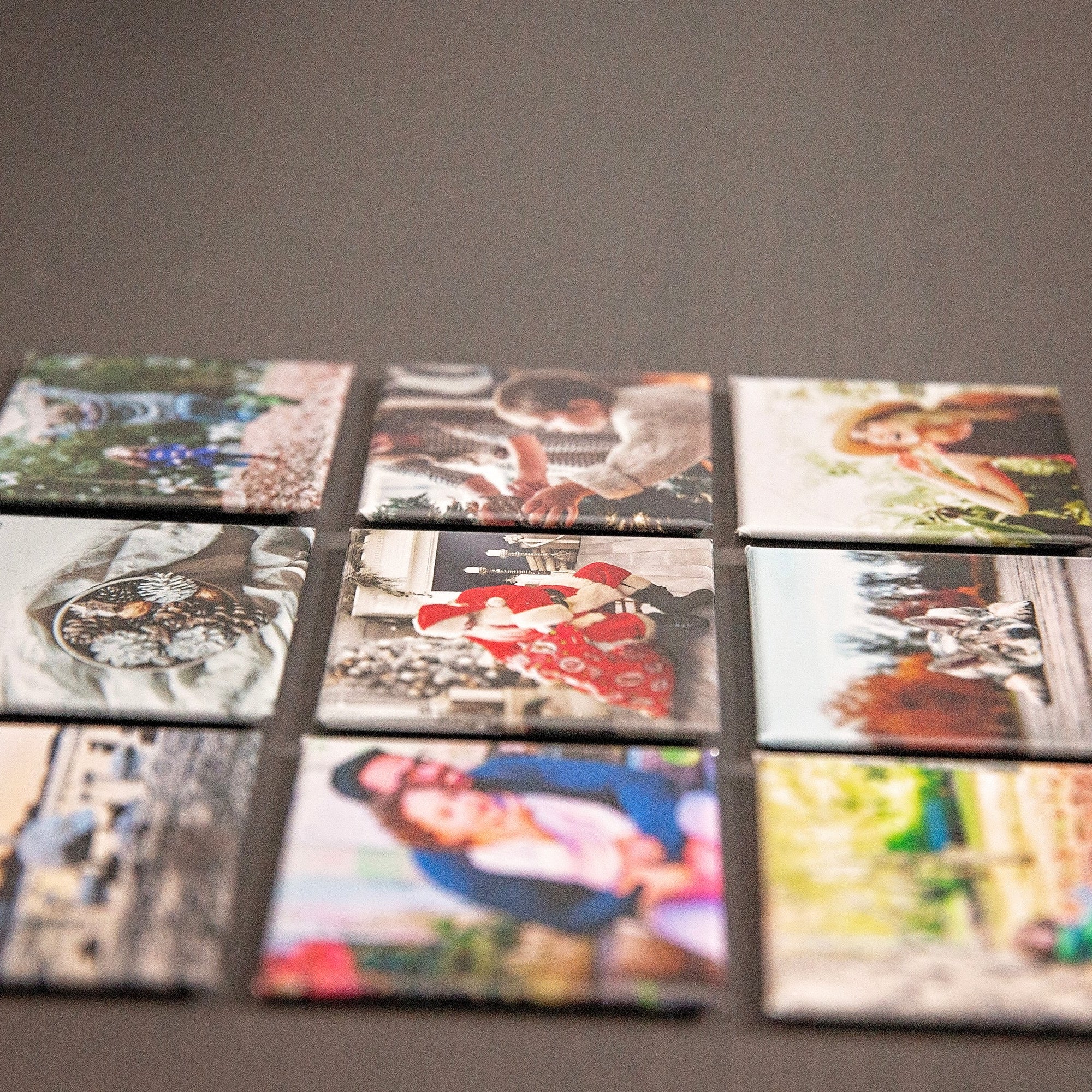 CUSTOM BUTTON PHOTO MAGNETS
