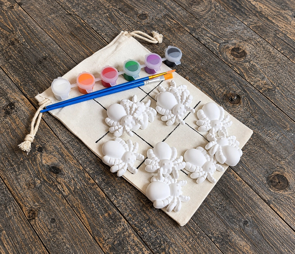 Spider Tic Tac Toe Paint Kit